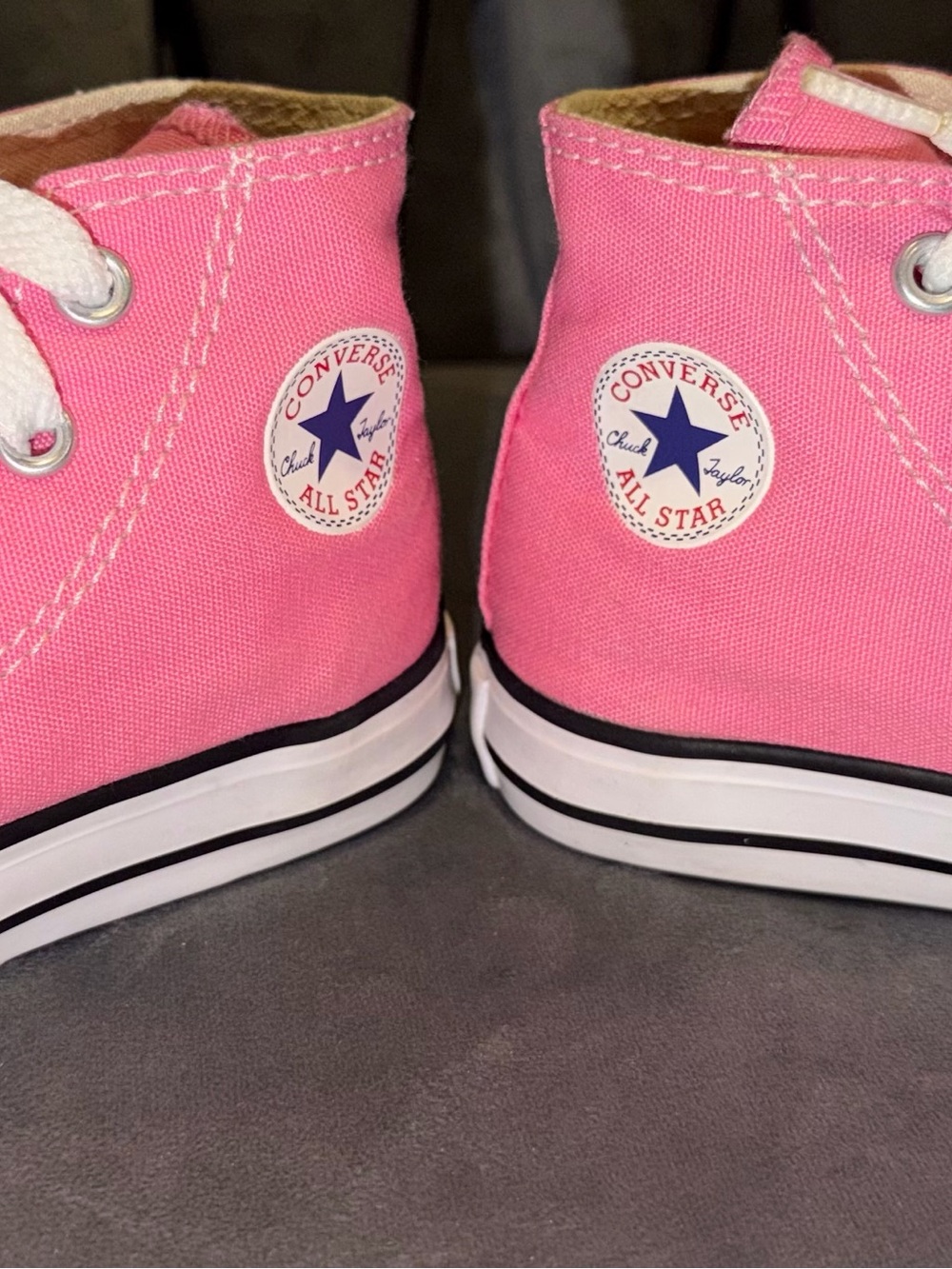 Converse Chuck Taylor All Star Pink High Top Sneakers Toddler Size 6